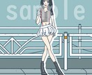 カッコ可愛くイラスト作成します 思い出に残したい写真などイラストアートに仕上げます。 イメージ2