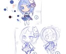 実績有！デフォルメイラスト作成します アニメ調の可愛いデフォルメをお描きします。 イメージ5