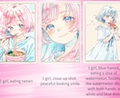 実績10件まで特別価格 画像LoRA作成代行します 思い通りのキャラ・画風固定 アニメ調・リアル調両方できます イメージ2