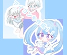 可愛いVTuber一式制作します キャラデザ、パーツ分け、モデリング、アイコン、ロゴ、作成！ イメージ4