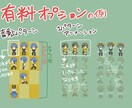 ウディタ用人物のキャラチップ作成します シンプル可愛い！感じの歩行グラフィックです！ イメージ3
