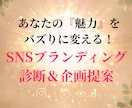 あなたの魅力を分析！SNSブランディング診断します 「あなた」が選ばれる企画を提案します イメージ1