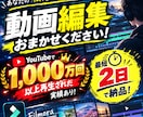 YouTube・SNS動画を丁寧に編集します YouTube1,000万回再生の制作実績あり！ イメージ1