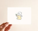 SNS映え！シンプルほっこりイラスト描きます AIとは違う、手書きの心温まるほっこりイラストです イメージ2