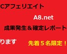 直近3ヵ月のA8.netのレポートを教えます 【PPCアフェリエイト】売上が伸び悩んでいるかた必見 イメージ1