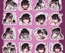 個性的・ポップなLINEスタンプ作ります 個性的な世界観LINEスタンプ作ります！ イメージ4