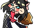 カートゥン風アイコン描きます あなたのイメージの子をカートゥン風に描きます！ イメージ3