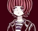 ポップで個性的なイラスト描きます 商用利用OK！他の人被らない ♪ アイコンなどにもどうぞ！ イメージ2