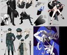 かっこいいアイコンイラスト描かせていただきます SNS用のアイコンイラストを描かせていただきます。 イメージ5