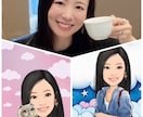 似顔絵、ゲーム・アニメキャラのアイコン描きます あなたの似顔絵や写真、好きなキャラのリメイクなどを2D3Dで イメージ3