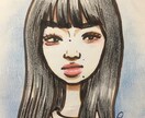 プロの似顔絵師小学館スピリッツ賞受賞者が描きます 結婚式や誕生日プレゼントに!破格!※お顔、肩まわりのみ。 イメージ2