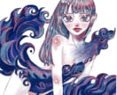 ガーリーでy2k風な可愛いイラスト描きます 商用利用可能な人物イラスト描きます イメージ2