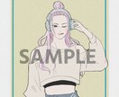 シンプル・おしゃれなイラスト描きます おしゃれなイラスト描きます！SNSアイコンにも！ イメージ2