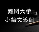 慶應・難関国立大の小論文の添削をします その場しのぎでない、一生ものの論理的思考を身につける。 イメージ1