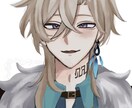 アイコンや胸上イラストを描きます 胸上のキャライラストを描きます。版権キャラはお受けできません イメージ1