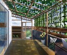 夏の風景イラスト描きます 美麗な背景イラストで夏のノスタルジアに浸りませんか？ イメージ5