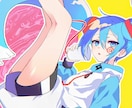 可愛いアイコン・一枚絵・詰め込みイラストを描きます SNSアイコンや記念イラストにお勧めです✧*｡ イメージ4