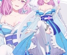 一枚絵、立ち絵などのイラスト全般お描きします パッと目を引くイラストを作成します イメージ3