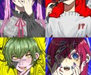 ご希望に沿った雰囲気のイラストを制作します キャラデザ、記念イラスト、ミニキャラなど商用利用◎です！ イメージ4