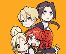 アニメや漫画風イラストをお描きします ★SNS用アイコンや一枚絵、立ち絵等用途にあった絵をお届け！ イメージ2