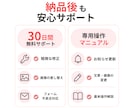 自分で簡単に更新できる!ホームページを作成します 初めてでも安心!構成・文章整理から公開後まで丁寧にサポート イメージ4