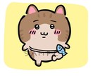 ゆるかわ！！ちいさくてかわいく制作します ペットの絵や似顔絵代わりにも！ちいさくかわいいイラストに イメージ4