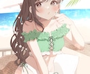 可愛らしい1枚絵製作します 配信用、SNS、記念日などに！ イメージ4