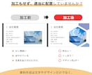 画像加工もOK！魅せる資料を作成します デザインの力をプラス！見やすく・魅力的な資料をお届けします イメージ2