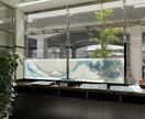 和紙の写真を窓に水で貼れます 会社の名前や広告、家族やペットの写真を窓に イメージ4