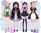 あなただけのキャラクターイラストを制作します IRIAM、キービジュアル、TRPG、ゲーム作成などに最適！ イメージ7