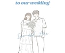 淡色カラーがおしゃれなウェルカムボード描きます 韓国風・ニュアンスで結婚式をおしゃれに彩ります。ペットも可 イメージ6