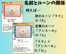 あなたの氏名と生年月日から魂が持つ使命を発見します 【ルーンコード姓名判断】あなたの氏名を、魔法の文字で読み解く イメージ3
