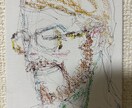 一発描きの一点物似顔絵を描きます 飾れる。残せる。写真では写らない“空気”まで描きます。 イメージ2