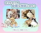 うちの子・ペット・動物のデフォルメイラスト描きます うちの子グッズ制作にも！ベクター制作・Ai納品対応◎ イメージ4