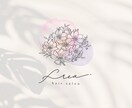 水彩と花で、世界にひとつの“好き”を形にします ふんわり優しく、あなたらしさが伝わるロゴを制作します。 イメージ4