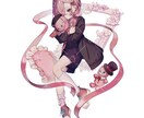 空気感のあるイラスト制作を致します アイコン/立ち絵/一枚絵/キャラデザ幅広く対応致します！ イメージ4