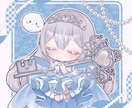 限定価格中！最短翌日！シンデレライラスト描きます 配信グッズやサムネに！ミニキャラ（SDキャラ）をスピード納品 イメージ3