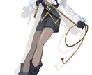 等身orデフォルメイラスト描きます ふわっとした塗りでキャラクターをかわいくします イメージ7