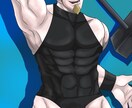 任意のキャラを色気のある絵柄で描きます 二次・一次創作、オリキャラ作成できます。 イメージ2