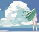 Xのヘッダー用イラストを制作します Xのヘッダー用に油絵風で味のある一枚絵を制作します。 イメージ1