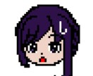 ドット絵アイコン以外にも動物や道具なども作成します 表情差分は動画などにも使用できます！ イメージ8