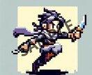 ３名限定！3,500円でドット絵アイコン作成します 別プランが満員御礼となったため、募集枠を拡張しました。 イメージ4