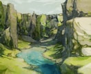 思い出をイラスト化！手描き風な描写で作成します 貴方だけの記録をお洒落にアイコンや挿絵、ポストカードへ。 イメージ7
