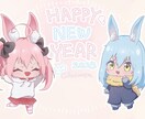 可愛い女の子のSNSアイコン、ヘッダー描きます 貴方だけの可愛いアイコン描きます！ イメージ6