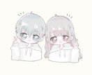 アイコン等に使えるミニキャラやイラストを作成します ゆるくてふわふわな雰囲気の可愛いイラストをお描きします！ イメージ6