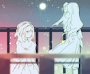 背景全込みでイラスト関係描きます 修正10回可能/動画サムネイル／企画イラストなどに イメージ3