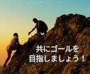 目標達成に向けて動機づけ及びアドバイスを致します １つ１つの事柄を一緒に確認しゴールへの道筋を作りましょう！ イメージ1