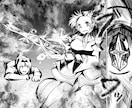 モノクロ漫画を1ページからジャンル問わず制作します 絵柄、キャラ、ストーリー、全てご要望承ります！お任せも可能！ イメージ9