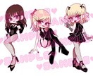 デフォルメキャラクターのイラストを制作します ワンポイントやグッズ作成、トリミングしてSNSのアイコンに！ イメージ1