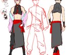 キャラクター1から作ります 要望に合わせてキャラクターを1から作ります。 イメージ3